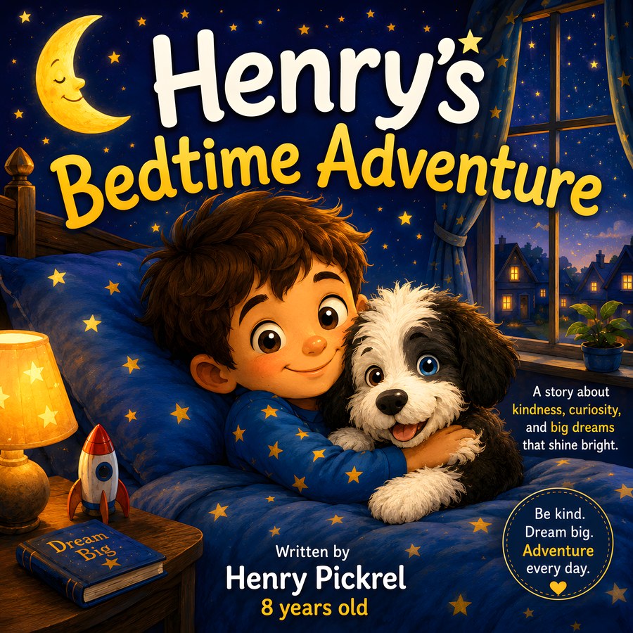 Henry's Bedtime Adventure book cover